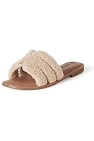 THE DROP Sandalias para Mujer, Monika Destalonadas, Planas y con Banda en H, , 39 EU