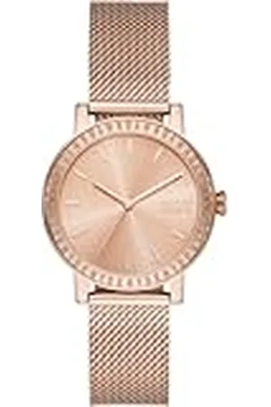 DKNY Reloj Analógico para para Mujer de Cuarzo con Correa en Acero Inoxidable NY6686