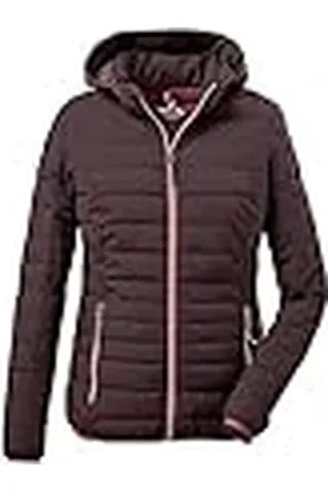 G.I.G.A. DX by killtec Mujer Chaqueta acolchada/chaqueta funcional informal con aspecto de ón y capucha desmontable con cremallera Uyaka, , 34, 28041-000