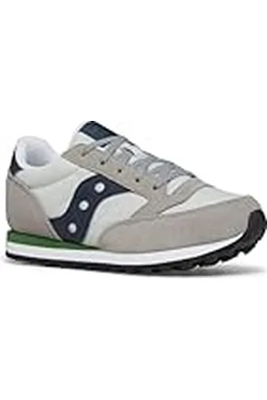 Saucony Originals Jazz Original, Zapatillas, Grey/Navy/Green, 35 EU