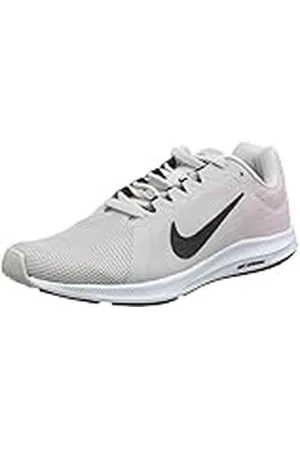Nike Wmns Downshifter 8 Zapatillas de Running, Mujer, Multicolor (Vast Grey/Black/Pink Foam/White 013), 36.5 EU
