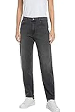 Replay Keida Jeans para Mujer, Gris (97 Dark Grey), 27W / 28L