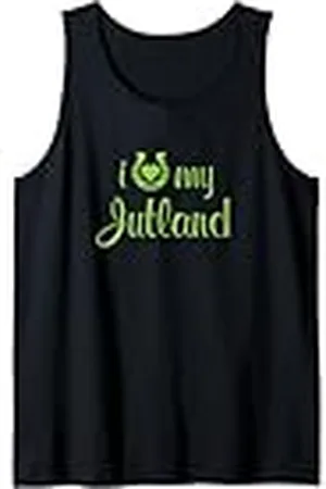 Hip Entrenador de equitación I Love My Jutland Horse Equestrian Show Camiseta sin Mangas