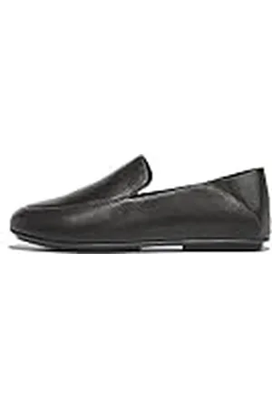 FitFlop Allegro Crush-Back Leather Loafers, Mocasín Plano Mujer, , 39 EU