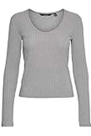 VERO MODA Vmbritt LS 2-Way Top Ga Jrs Boo Camiseta de Manga Larga, , XS Mujeres