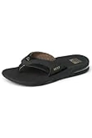Reef Fanning, Sandalias Flip-Flop para Hombre, Negro (Black / Brown), 45 EU (11 UK)