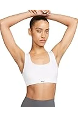 Nike FB4066-100 W NK ALATE All U Rib Bra Sports Bra Mujer Tamaño XS