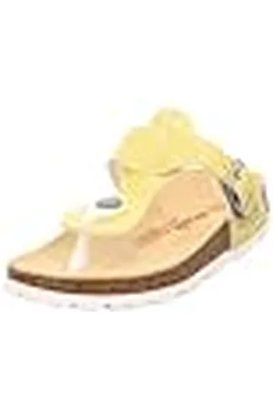 Superfit Fussbettpantoffel, Pantuflas Niñas, Amarillo (Amarillo 60), 26 EU