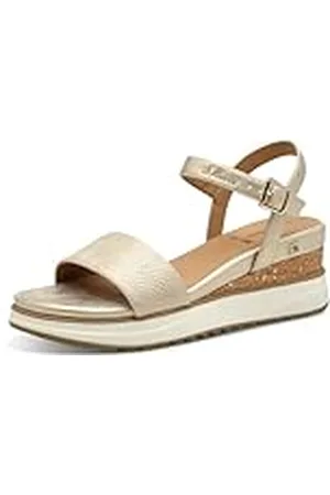 QS by s.Oliver Damen 5-28708-42, Sandalias con cuña Mujer, , 40 EU