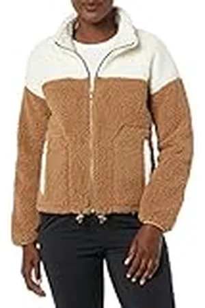 Amazon Chaqueta de Forro Polar, Sherpa y Cremallera Completa Mujer, , XS