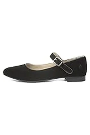 Hush Puppies Correa Melissa, Zapatos Planos Mary Jane Mujer, Black, 38 EU