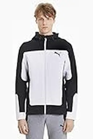 PUMA Evostripe Hooded Jacket Chaqueta De Entrenamiento, Hombre, White, L