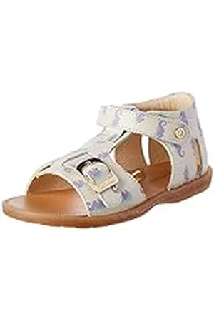 Naturino Quarzo, Sandalias con Velcro Niñas, (White), 20 EU