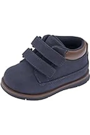 chicco Botas Niño con Doble Cierre de Gancho y Bucle, Botines Cómodos, Flexibles y Transpirables, para Otoño e Invierno, Zapatos Niño y Chico, Azul (3), 19 EU