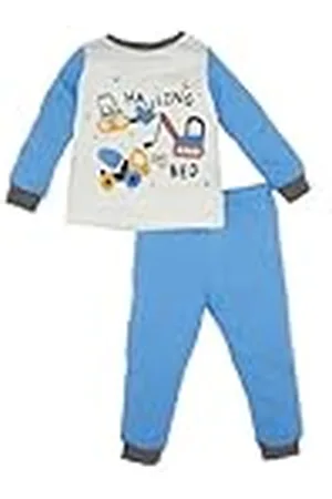 DeFacto Pijamas para Bebé Niño, Conjuntos de Ropa de Dormir Acogedora para los Pequeños Héroes