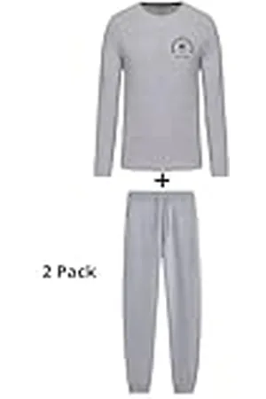 American College Pyjama Polaire pour Enfant Garçon Juego de Pijama, , 16 años (Pack de 2) para Niños