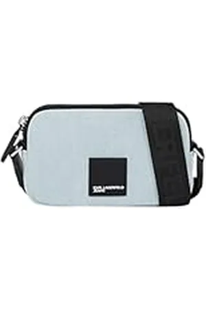 Karl Lagerfeld Box Logo Mini Crossbody Denim, Body Cruzado Mujeres