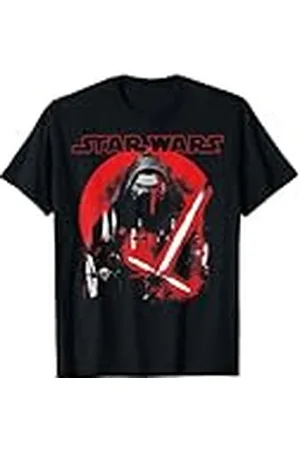 STAR WARS Camiseta Kylo Ren Atardecer Hombre S Manga Larga Talla S Negro
