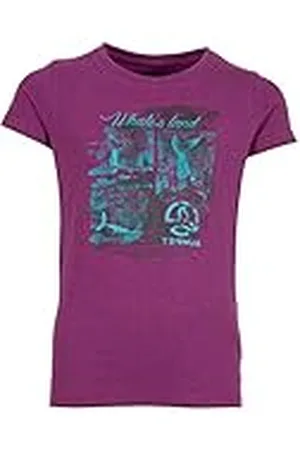 Ternua Brenva Camiseta, Niñas, Violet, 02