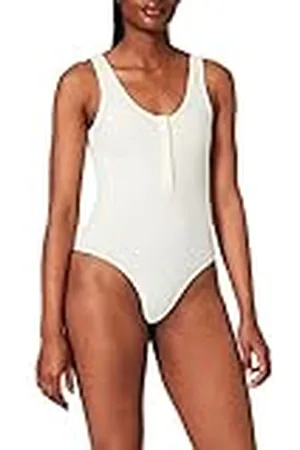 Hurley W V-Neck Rib Bodysuit