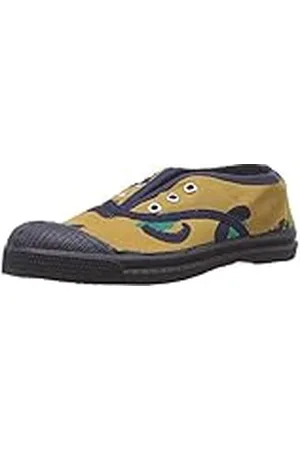 Bensimon Ten Elly Neoleo, Zapatillas Unisex Niños, Multicolor (Leopard 0155), 35 EU