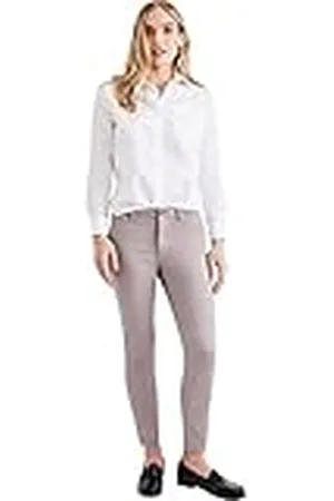 Dockers Weekend Chino Skinny Fit, Extratall, Pantalones para Mujer, 29
