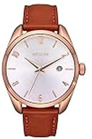 Nixon Relojes, Reloj Analógico Reloj Señora con Correa en Cuero para Mujer A1343-1045-00