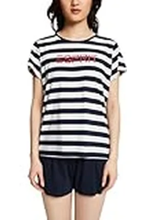 ESPRIT MIA Grs PJ Slv_SLG Juego de Pijama, , 40 para Mujer