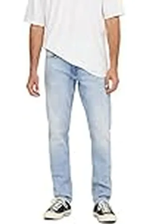 Only & Sons Onsweft Reg. Light Blue 4873 Jeans Noos, Mezclilla De Color Claro, 36W x 34L para Hombre