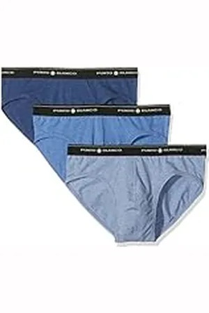 Punto Blanco Triplo Slip Basix, Slip para Hombre, Multicolor 689, Small (Tamaño del Fabricante:44)