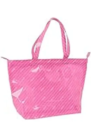 Safta BARBIE LOGOMANIA - Bolso Shopping, Bolso de Mujer, Shopping Bag, Cómodo y Versátil, Calidad y Resistencia, 54x17x35 cm, Color