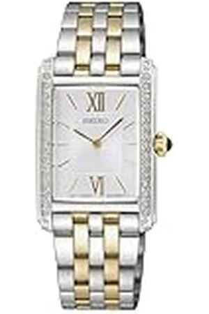 Seiko Reloj Analógico para Mujeres de Cuarzo con Correa en Acero Inoxidable SWR093P1