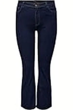 ONLY CARMAKOMA Carsally HW Flared Jeans Dnm Bj370 Noos, , 46W x 32L para Mujer
