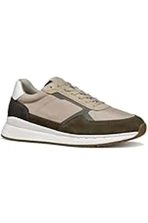 Geox U BRANTHON A, Zapatillas Hombre, Military/Sand, 46 EU