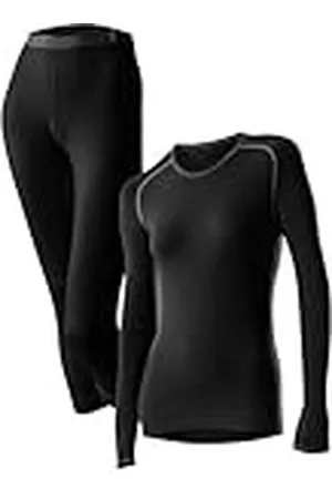 Löffler LÖFFLER - Conjunto de Ropa Interior térmica de Acampada y Senderismo para Mujer, tamaño 34, Color