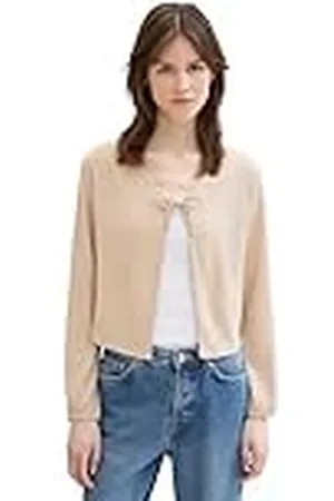 TOM TAILOR 1041445 Camiseta de Manga Larga, 33754-Bisque, XXL para Mujer