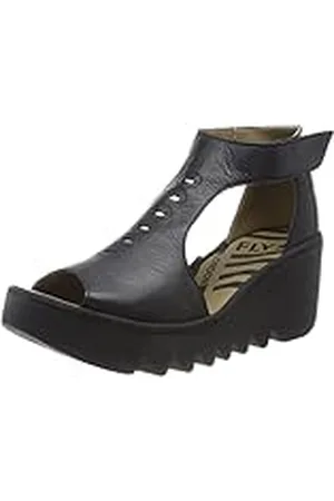Fly London BEZO306FLY, Sandalias Mujer, Black, 36 EU