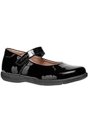 Geox J NAIMARA Girl A, Bailarinas Planas, Black, 27 EU