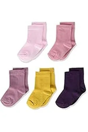 Minymo 5er Pack Socken In Verschieden Farben Calcetines, , 19-22 (Talla del Fabricante: 19) para Bebés