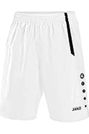 Jako – Pantalones de fútbol Turin, Todo el año, Hombre, Color Blanco/Negro, tamaño Small