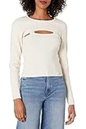 THE DROP Jersey Nomi para mujer, con aberturas, XL (color )