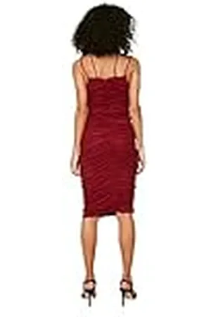 Trendyol Midi A-Line Regular Plus Size Dress Vestido, , 50 para Mujer