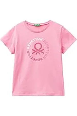 Benetton T-Shirt 3i1xc10h8 Camiseta, , 140 cm para Niñas