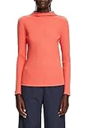 ESPRIT 083ee1k306 Camiseta, Rojo Coral, XL para Mujer