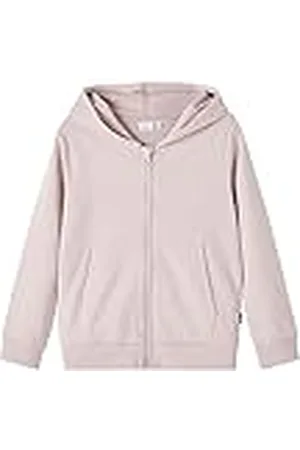 NAME IT Nkfnasweat Card W Hood Unb Noos Sudadera con Capucha Niñas, , 122-128