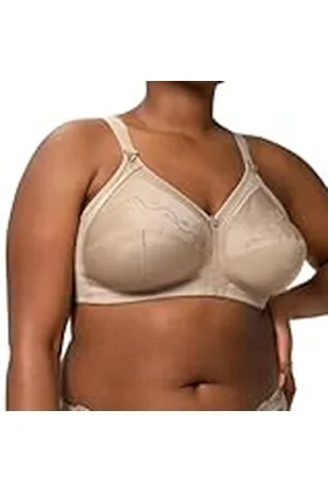 Triumph Mujer Doreen + Cotton 01 N, Non-Wired Bra, , 90B