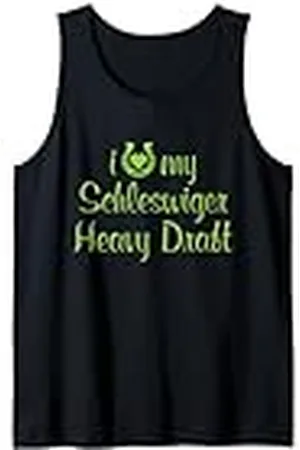Hip I Love My Schleswiger Espectáculo ecuestre de caballos de tiro pesado Camiseta sin Mangas