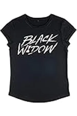 Marvel Black Widow-Camiseta de Manga Larga para Mujer, , XL