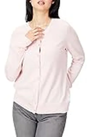 Amazon Jersey Cárdigan de Cuello a La Caja Ligero (Disponible en Tallas Grandes) Mujer, , XXL