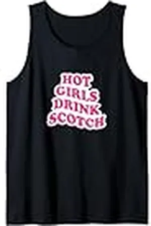 College Chicas Calientes Beben Scotch Camiseta sin Mangas